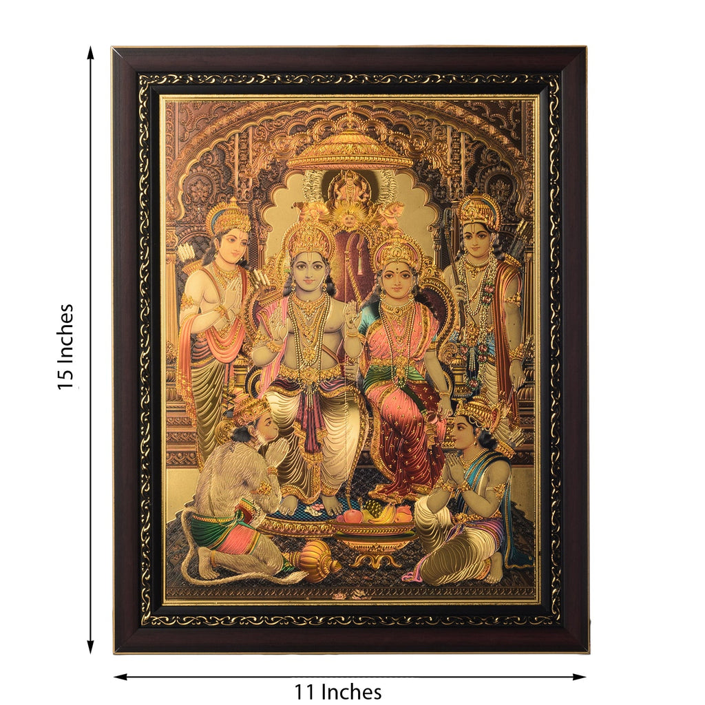 Ram Darbar Laminated Golden Foil Kafalo