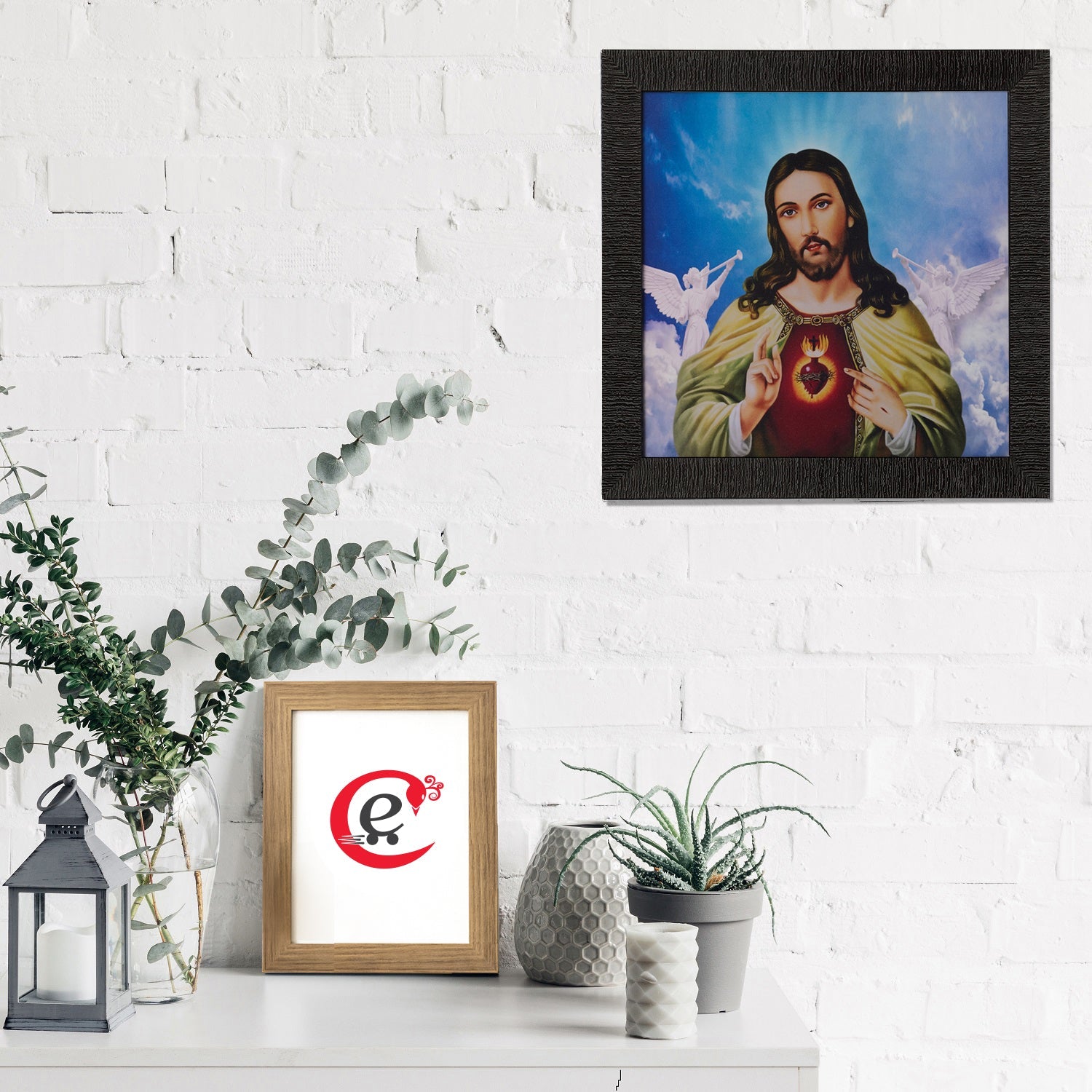 Jesus Christ Painting Digital Printed Religious Wall Art Kafalo