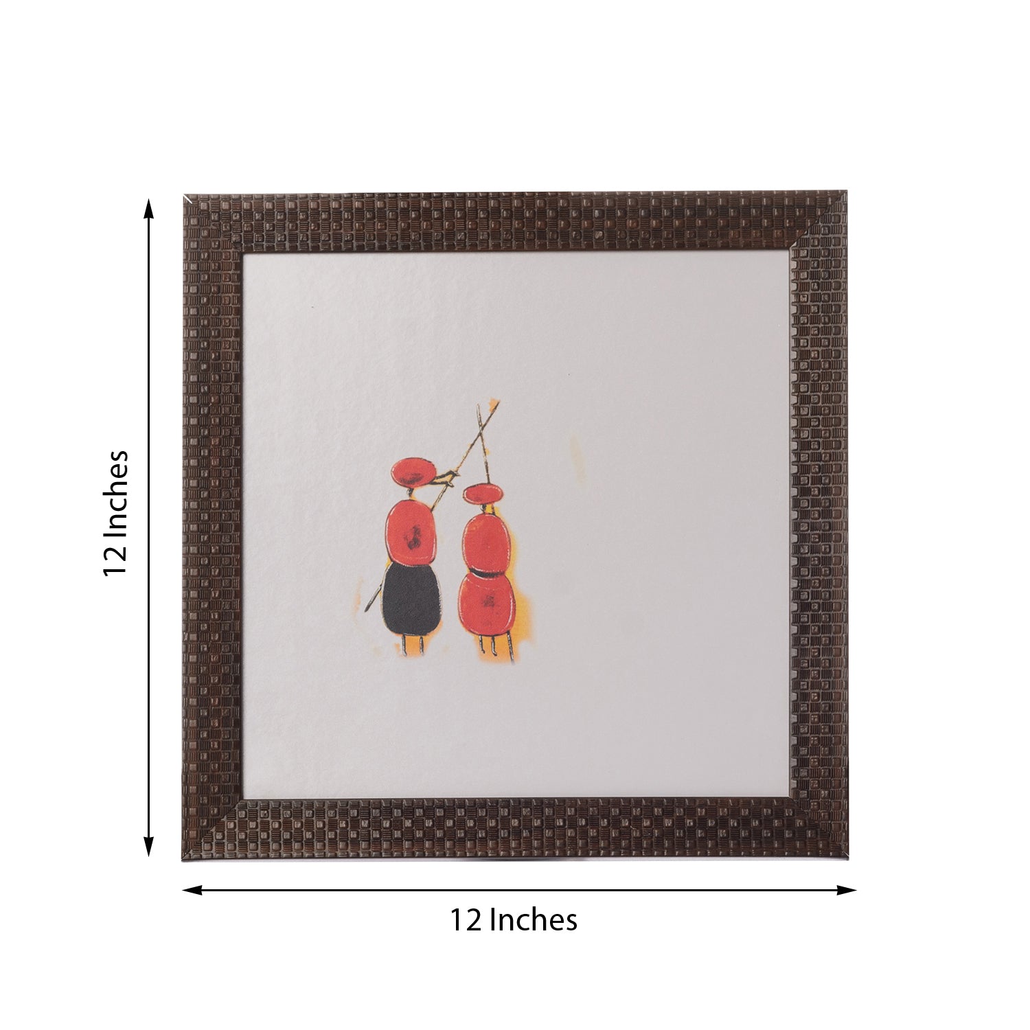 Abstract Pair Satin Matt Texture UV Art Painting Kafalo