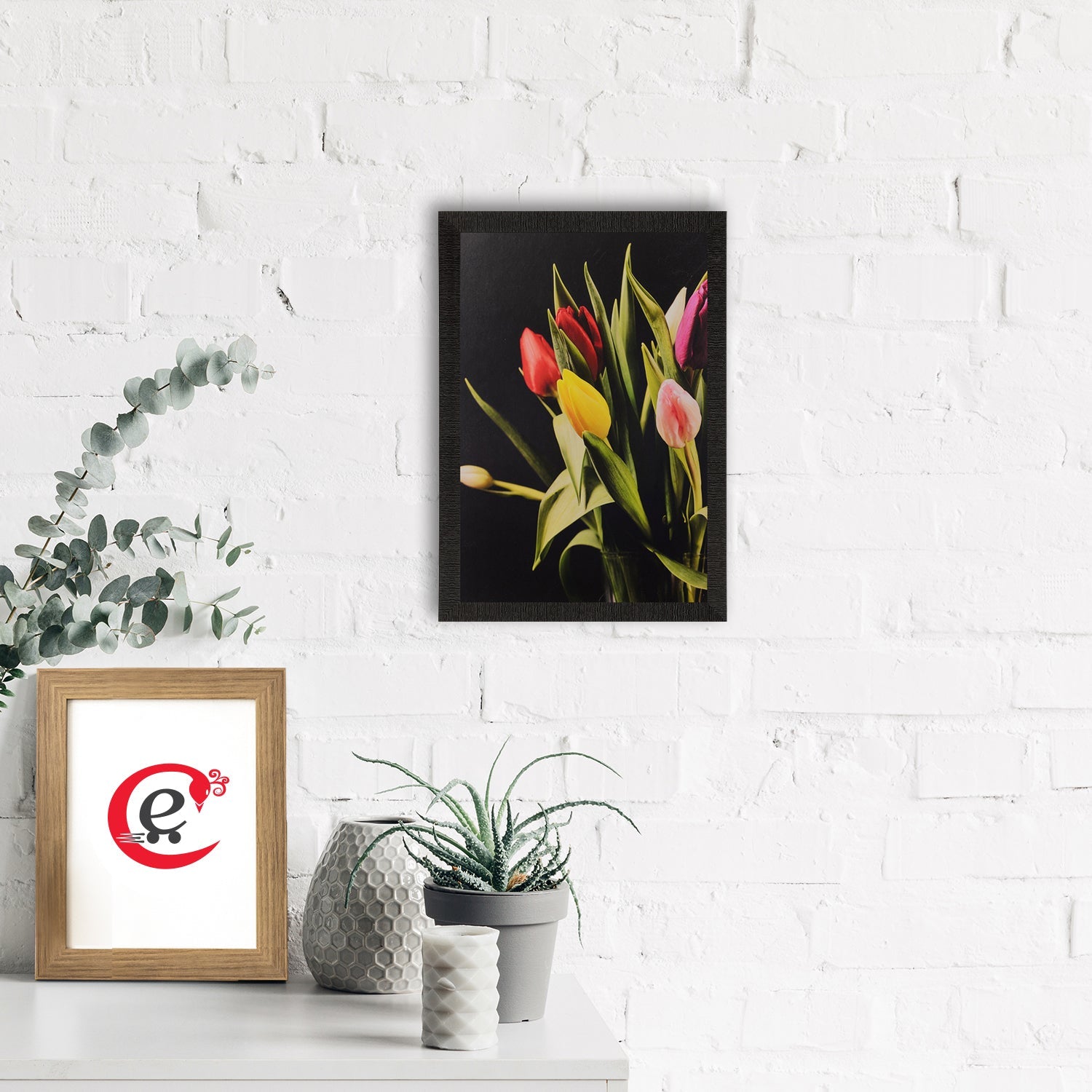 Floral Satin Matt Texture UV Art Painting Kafalo