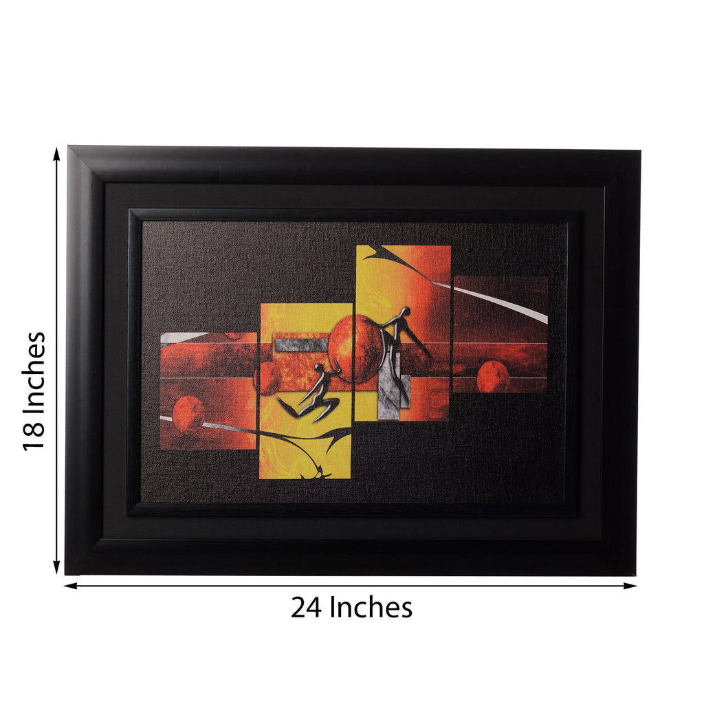 Abstract Men Special Effect Sparkle Velvet Touch Reprint Kafalo