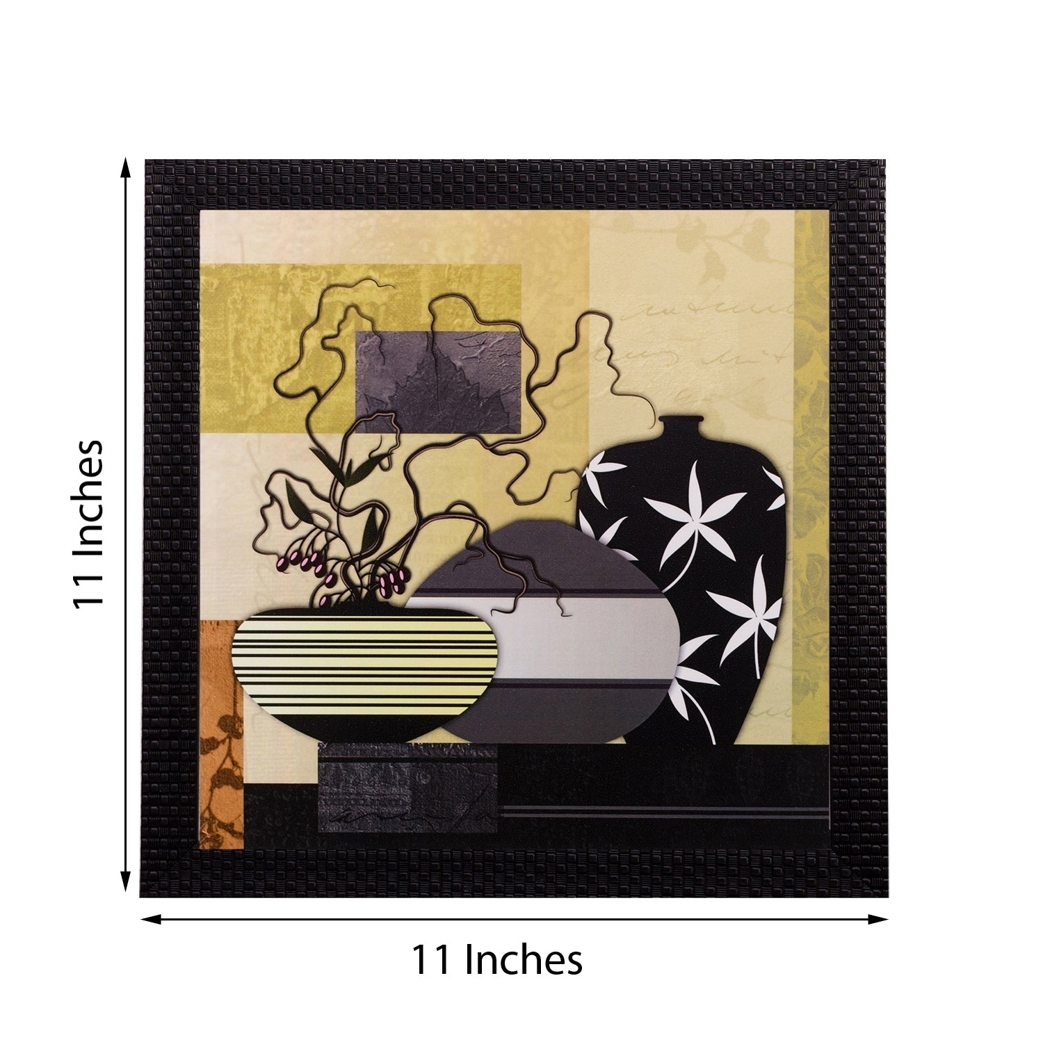 Botanical Matt Textured UV Art Painting Kafalo
