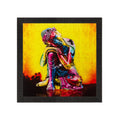 Resting Buddha On Knee Painting Digital Printed Religious Wall Art Kafalo