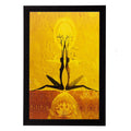 Abstract Girls Pose Matt Textured UV Art Painting Kafalo