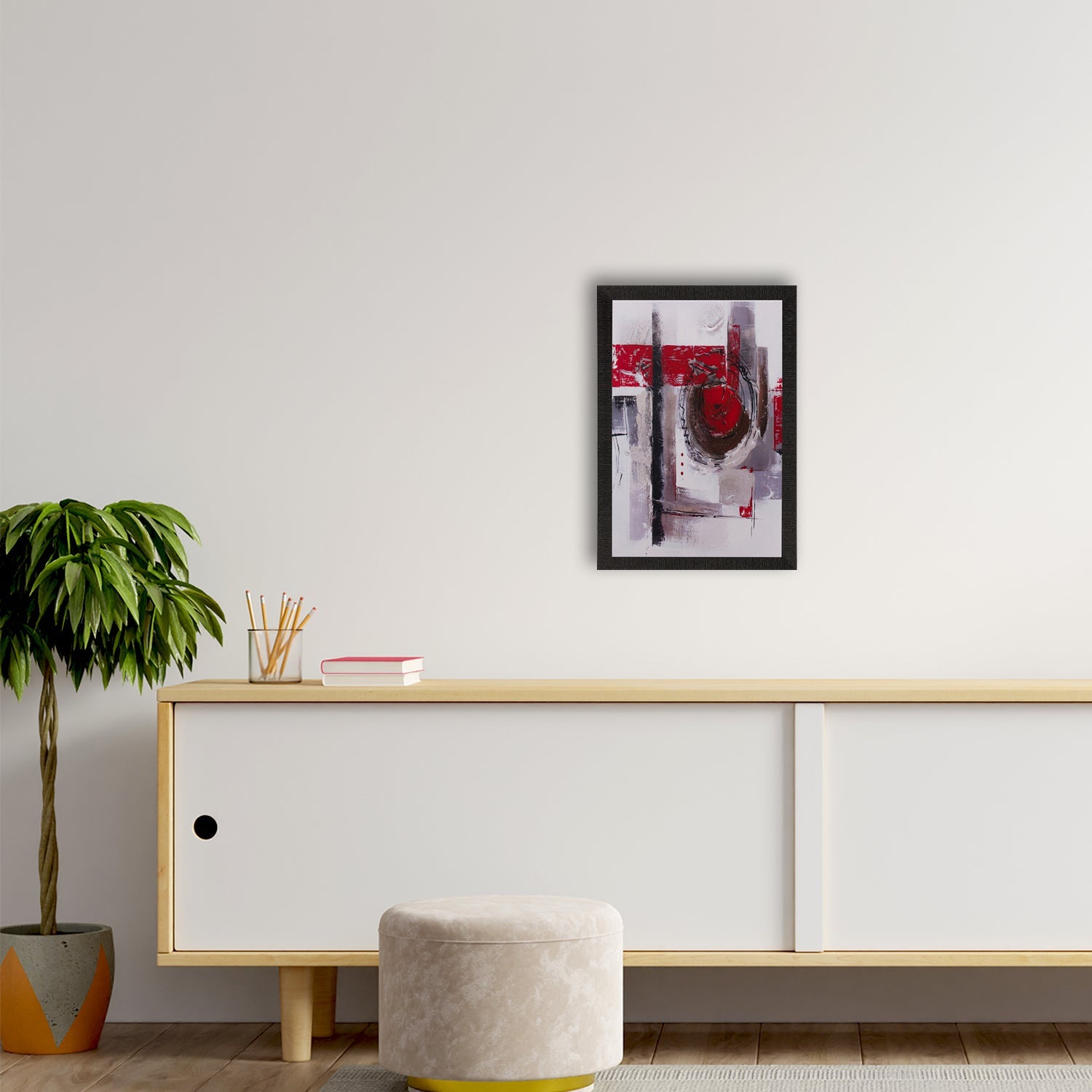Abstract Design Matt Textured UV Art Painting Kafalo