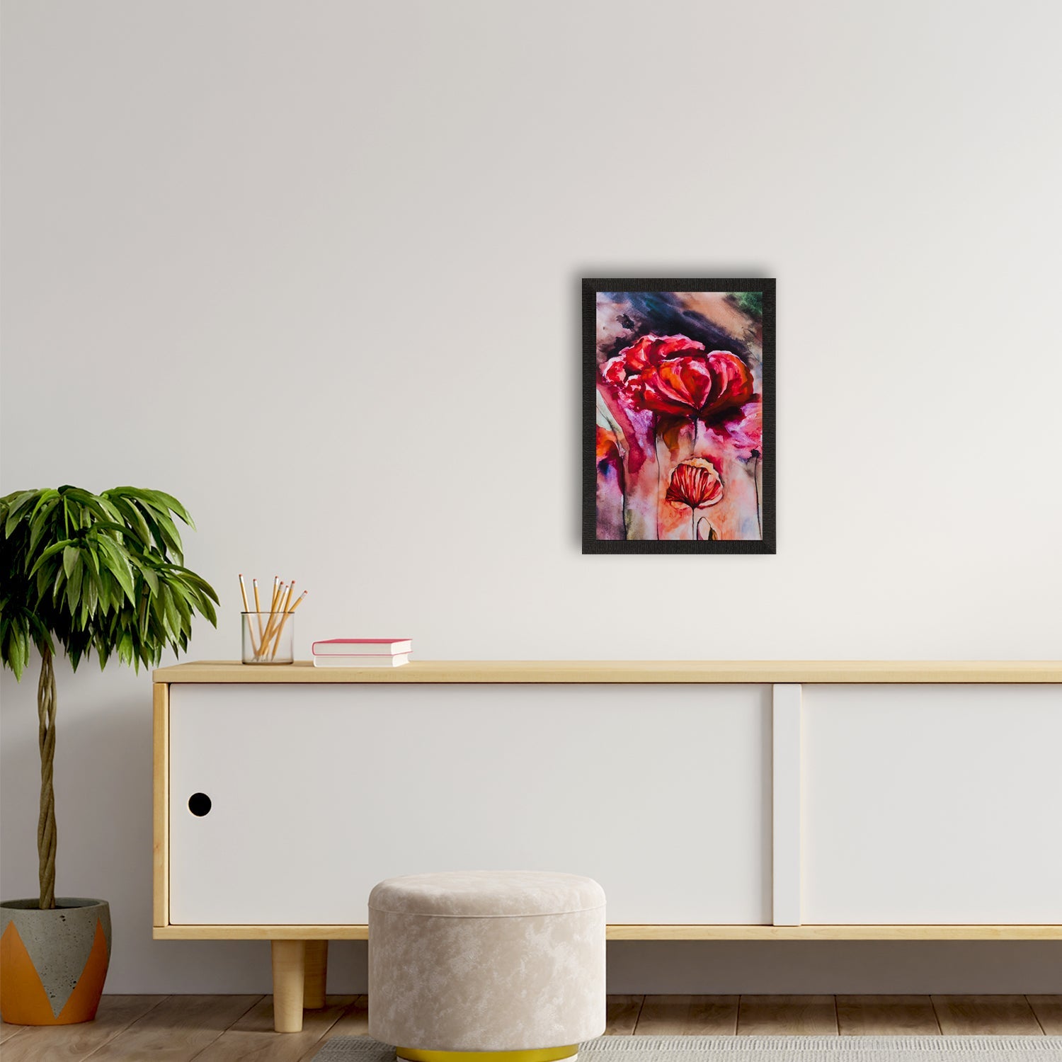 Abstract Design Matt Textured UV Art Painting Kafalo