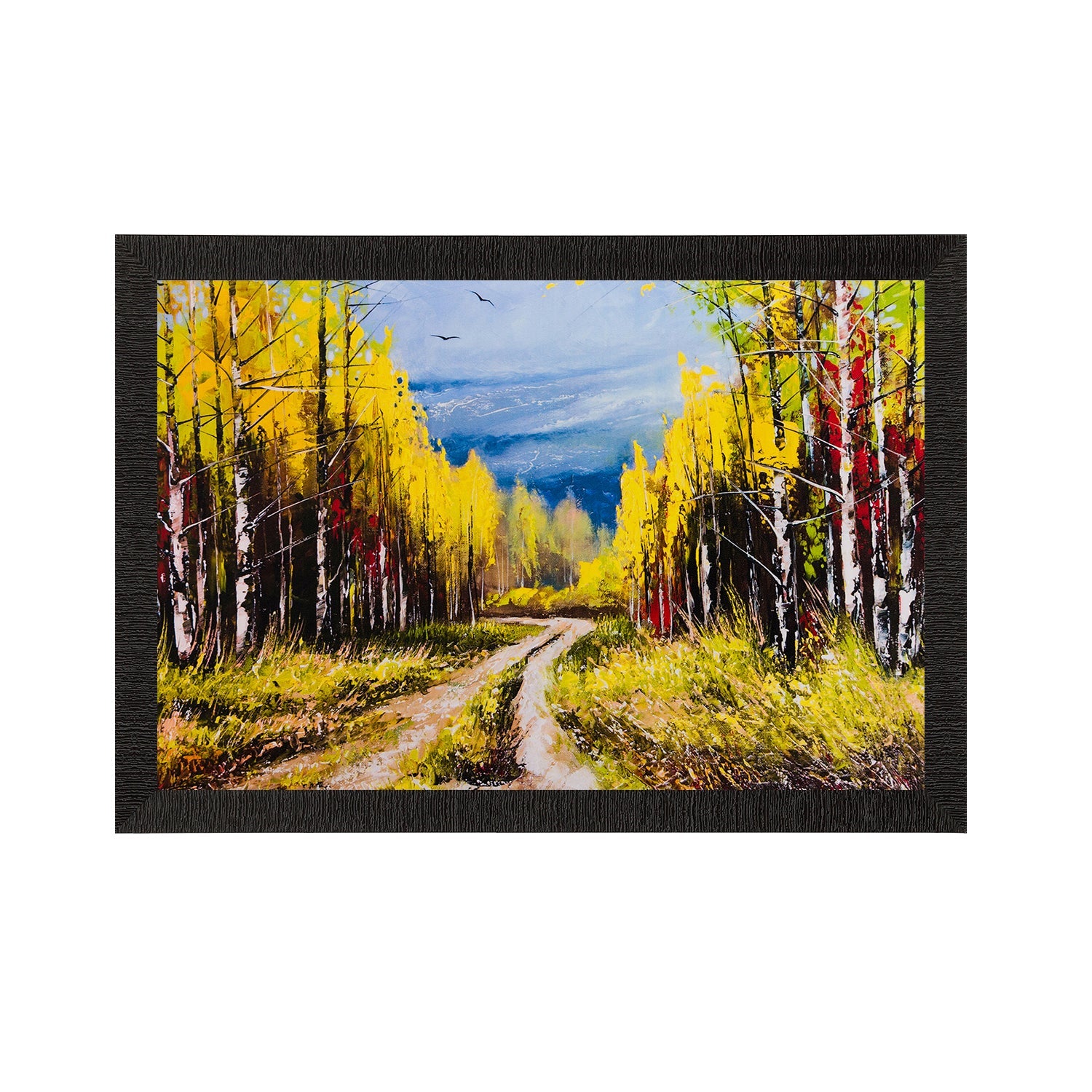 Scenery View Matt Textured UV Art Painting Kafalo