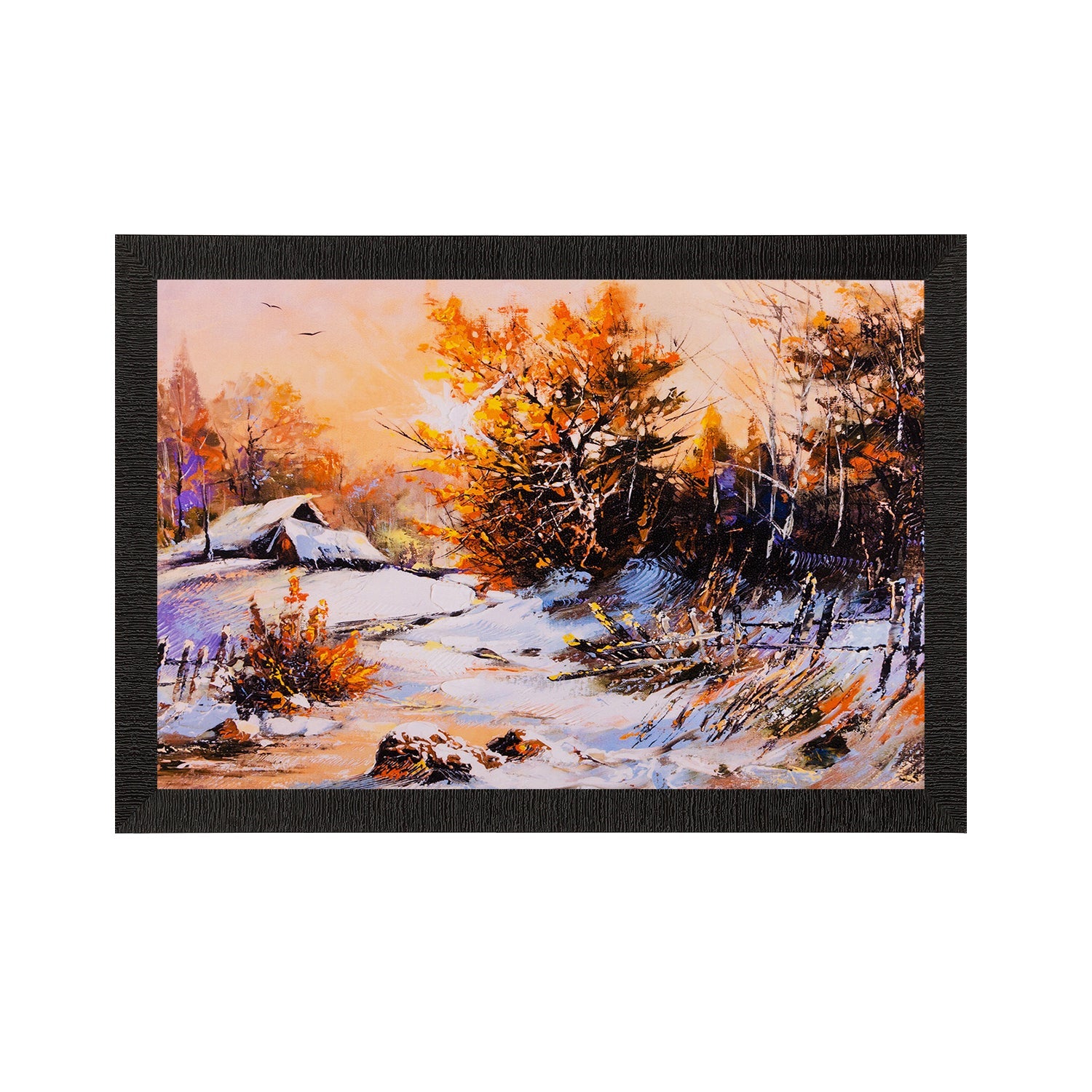 Scenery View Matt Textured UV Art Painting Kafalo