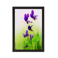 Purple Flower Matt Textured UV Art Painting Kafalo