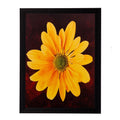 Yellow Sunflower Matt Textured UV Art Painting Kafalo