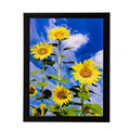 Sunflower Bunch Matt Textured UV Art Painting Kafalo