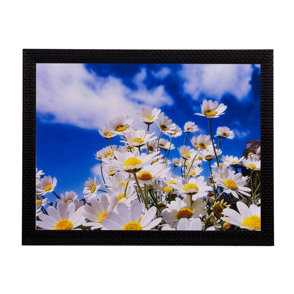 White Sunflower Bunch Matt Textured UV Art Painting Kafalo