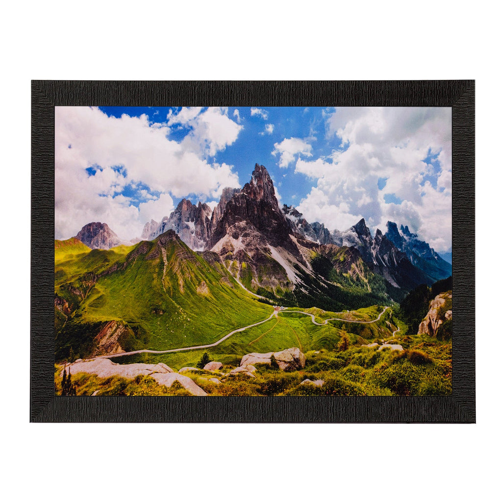 Mountains View Matt Textured UV Art Painting Kafalo