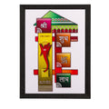 Shree Shubh Labh Matt Textured UV Art Painting Kafalo