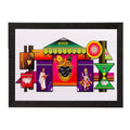 ShreeNathJi Matt Textured UV Art Painting Kafalo