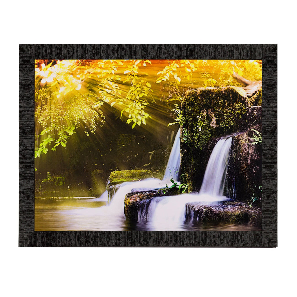 Waterfall View Matt Textured UV Art Painting Kafalo