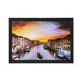 Colorful River View Matt Textured UV Art Painting Kafalo