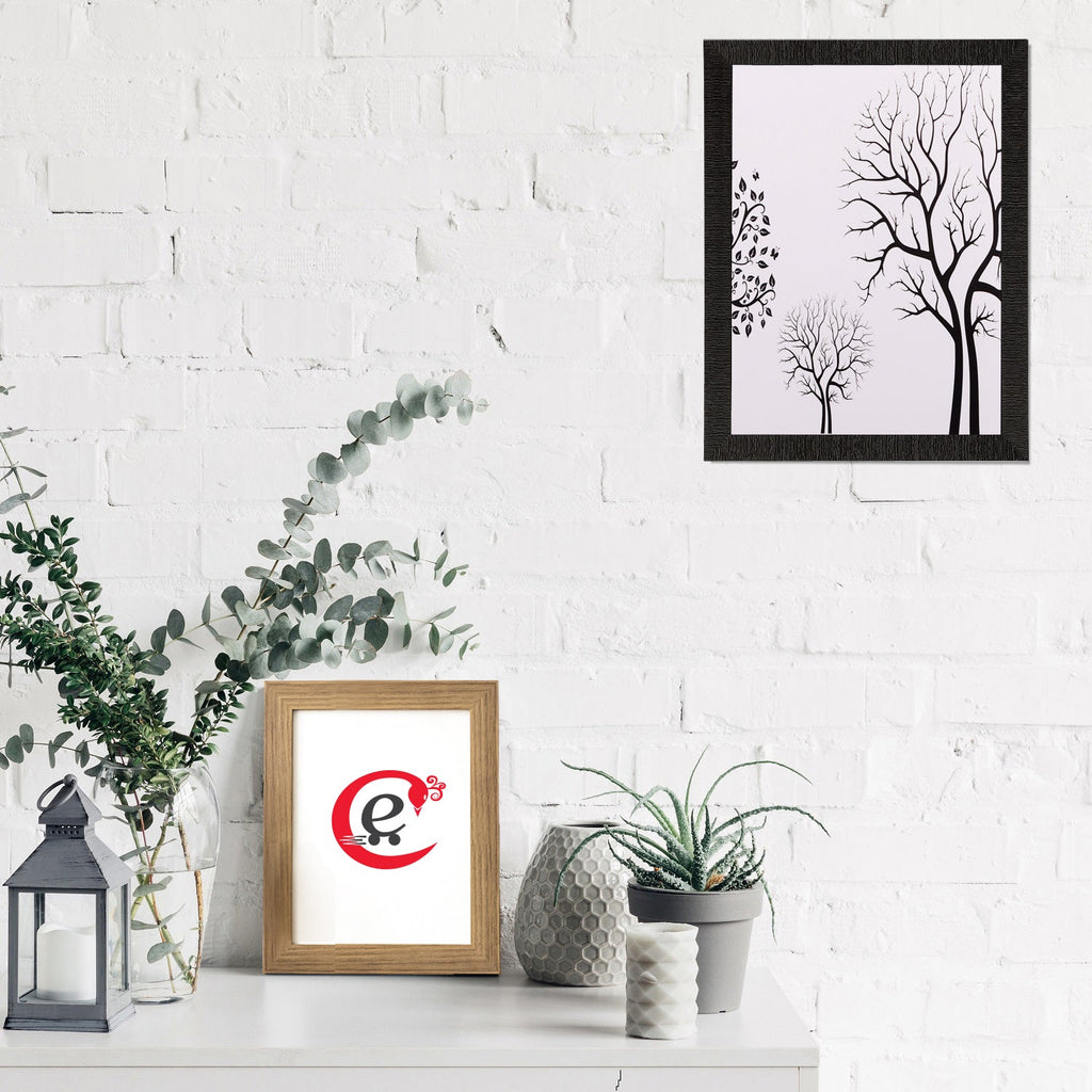 Abstract Tree View Matt Textured UV Art Painting Kafalo
