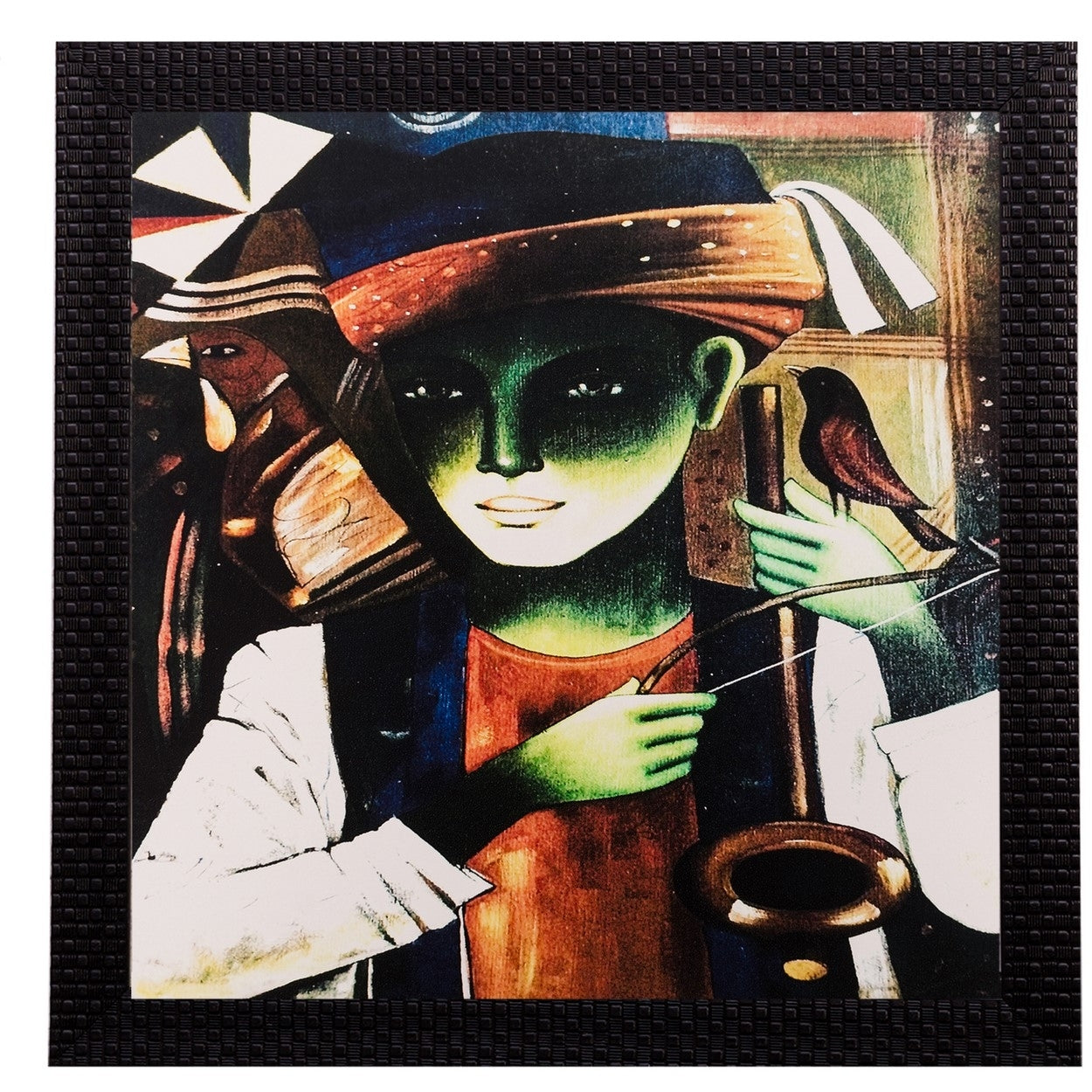 Abstract Man Matt Textured UV Art Painting Kafalo