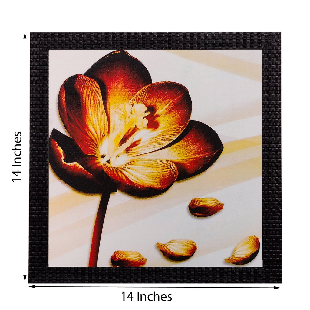 Floral Matt Textured UV Art Painting Kafalo