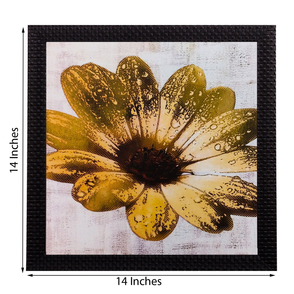 Floral Matt Textured UV Art Painting Kafalo