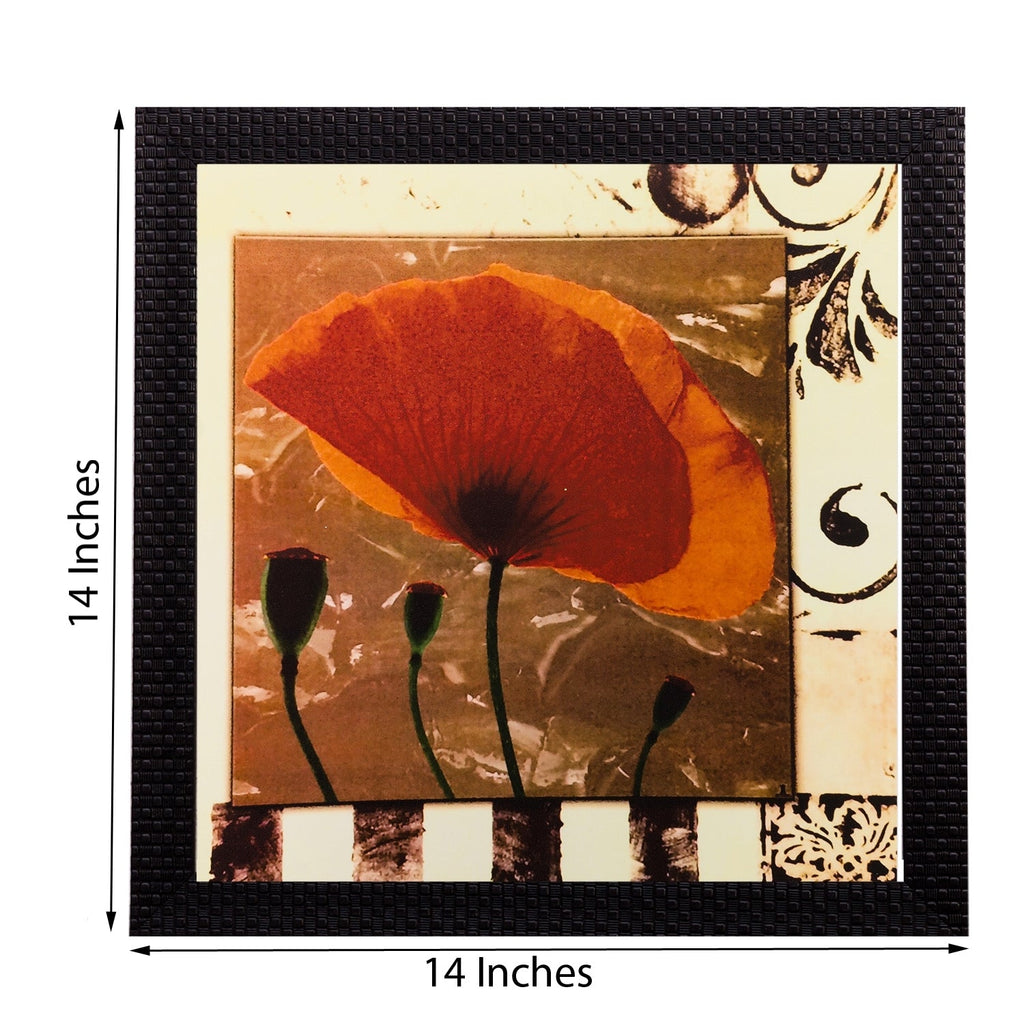 Floral Matt Textured UV Art Painting Kafalo