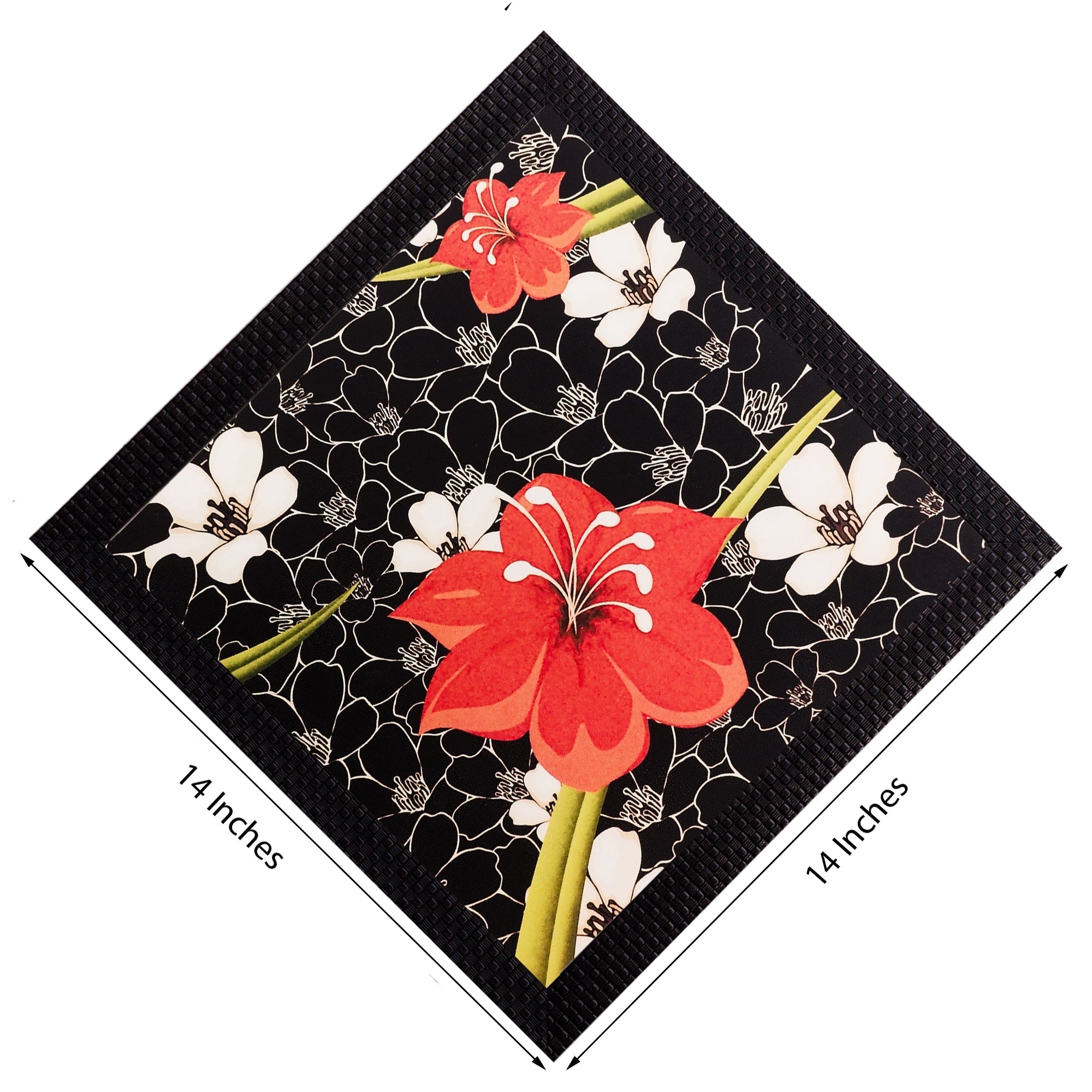 Floral Matt Textured UV Art Painting Kafalo