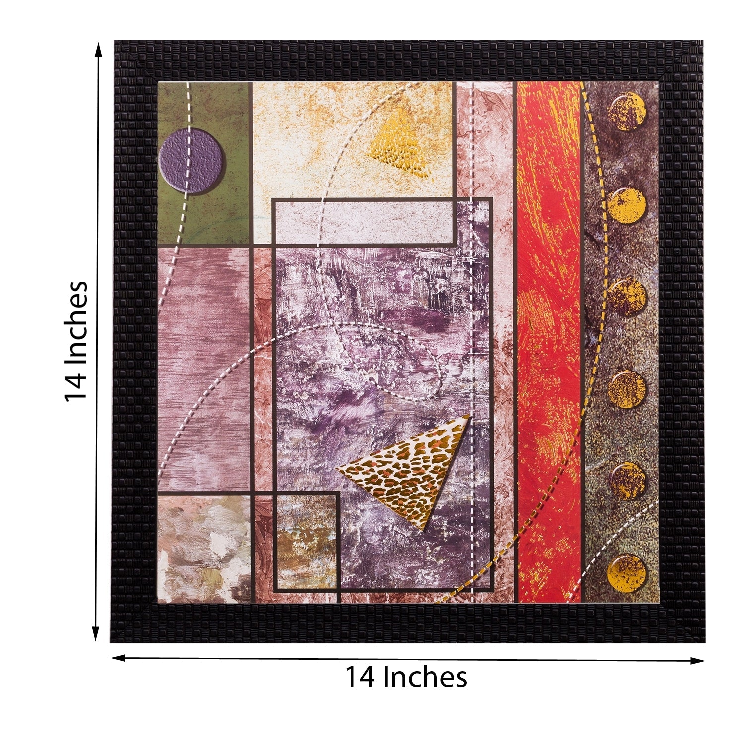 Abstract Matt Textured UV Art Painting Kafalo