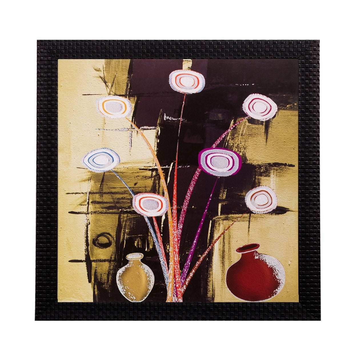 Floral Matt Textured UV Art Painting Kafalo