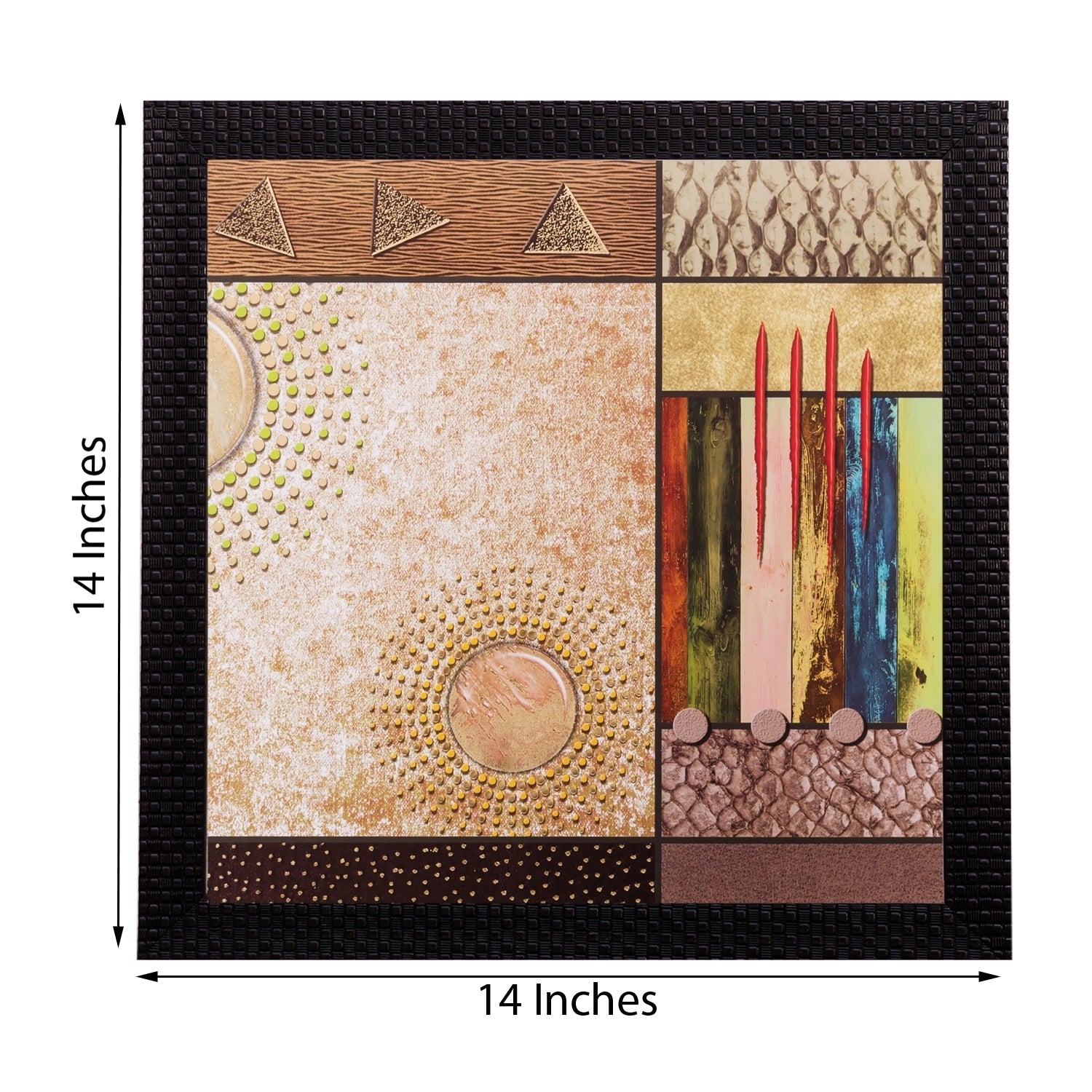 Abstract Matt Textured UV Art Painting Kafalo