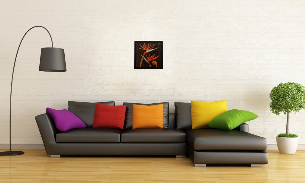 Abstract Matt Textured UV Art Painting Kafalo
