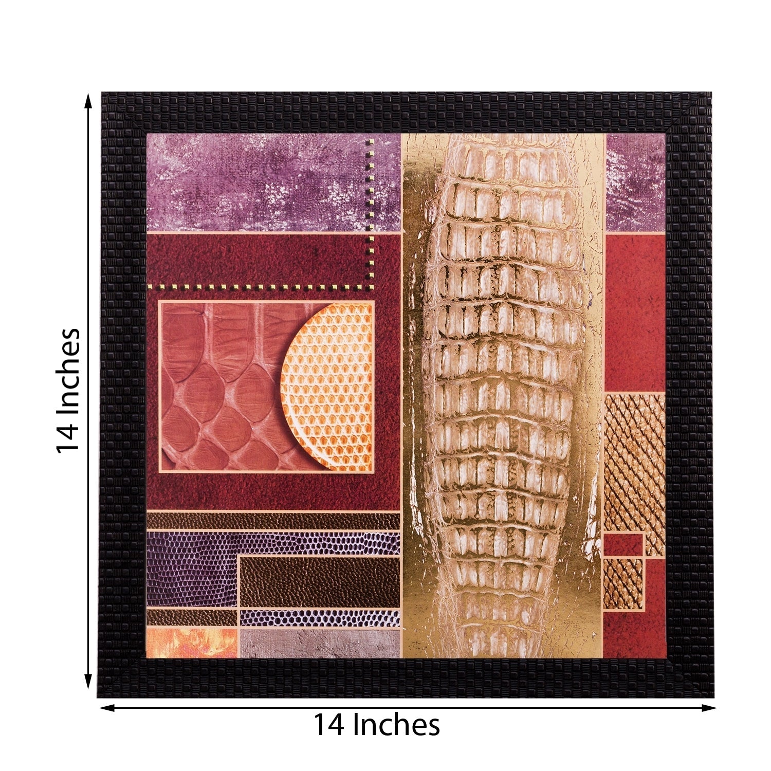 Abstract Matt Textured UV Art Painting Kafalo