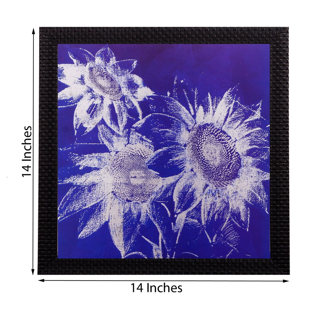 Abstract Sunflower Matt Textured UV Art Painting Kafalo