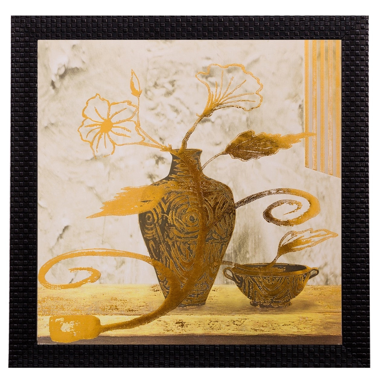 Botanical Matt Textured UV Art Painting Kafalo