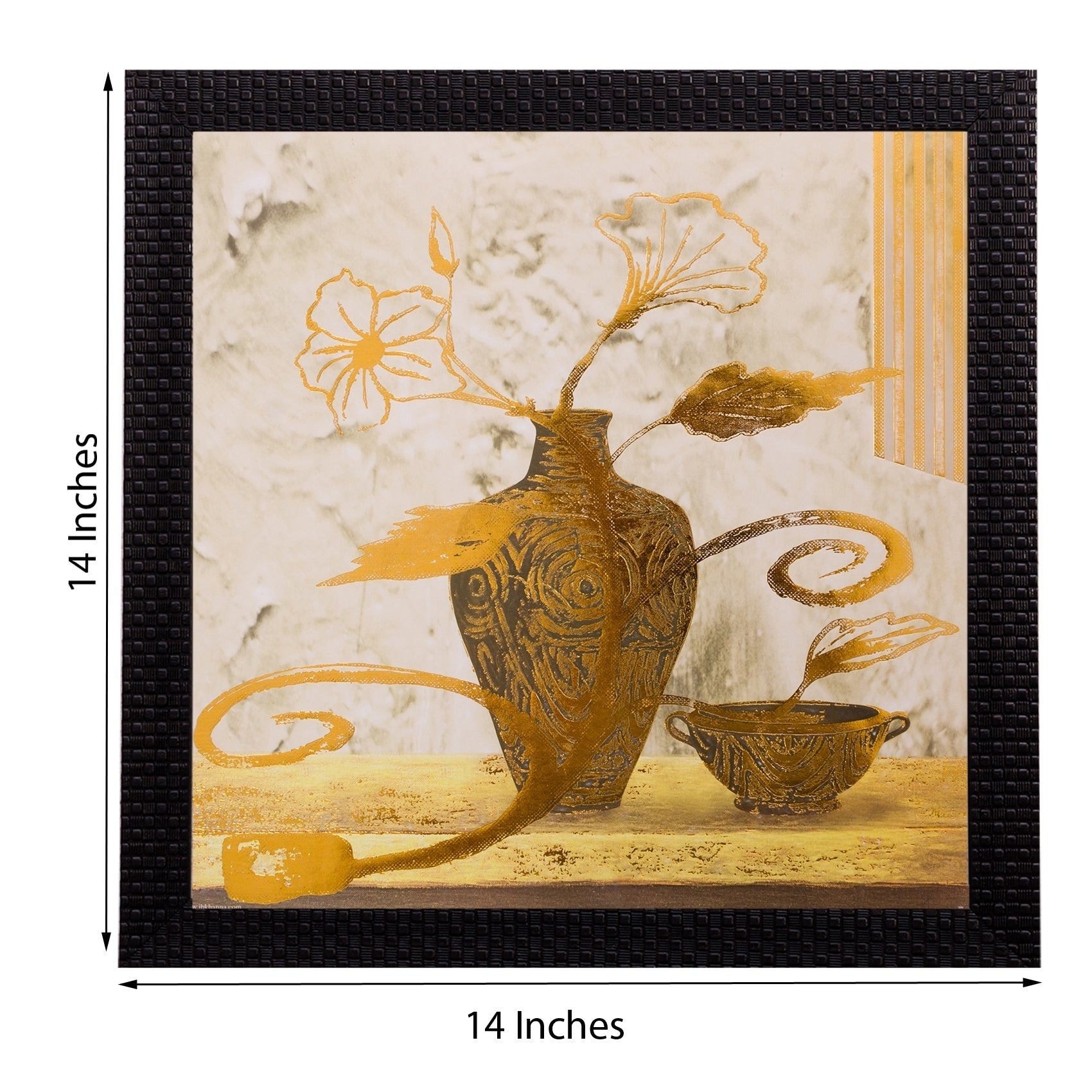 Botanical Matt Textured UV Art Painting Kafalo