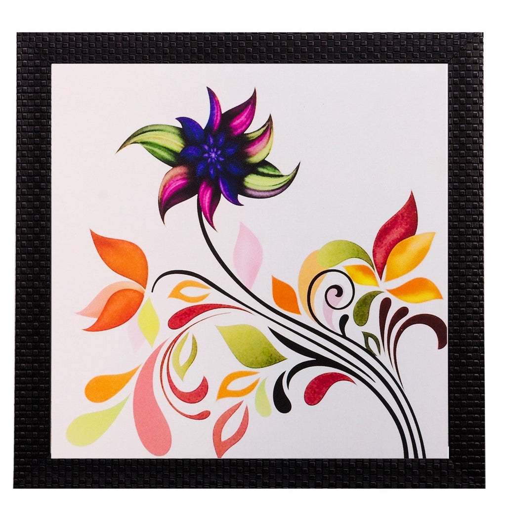 Colorful Leaves Matt Textured UV Art Painting Kafalo