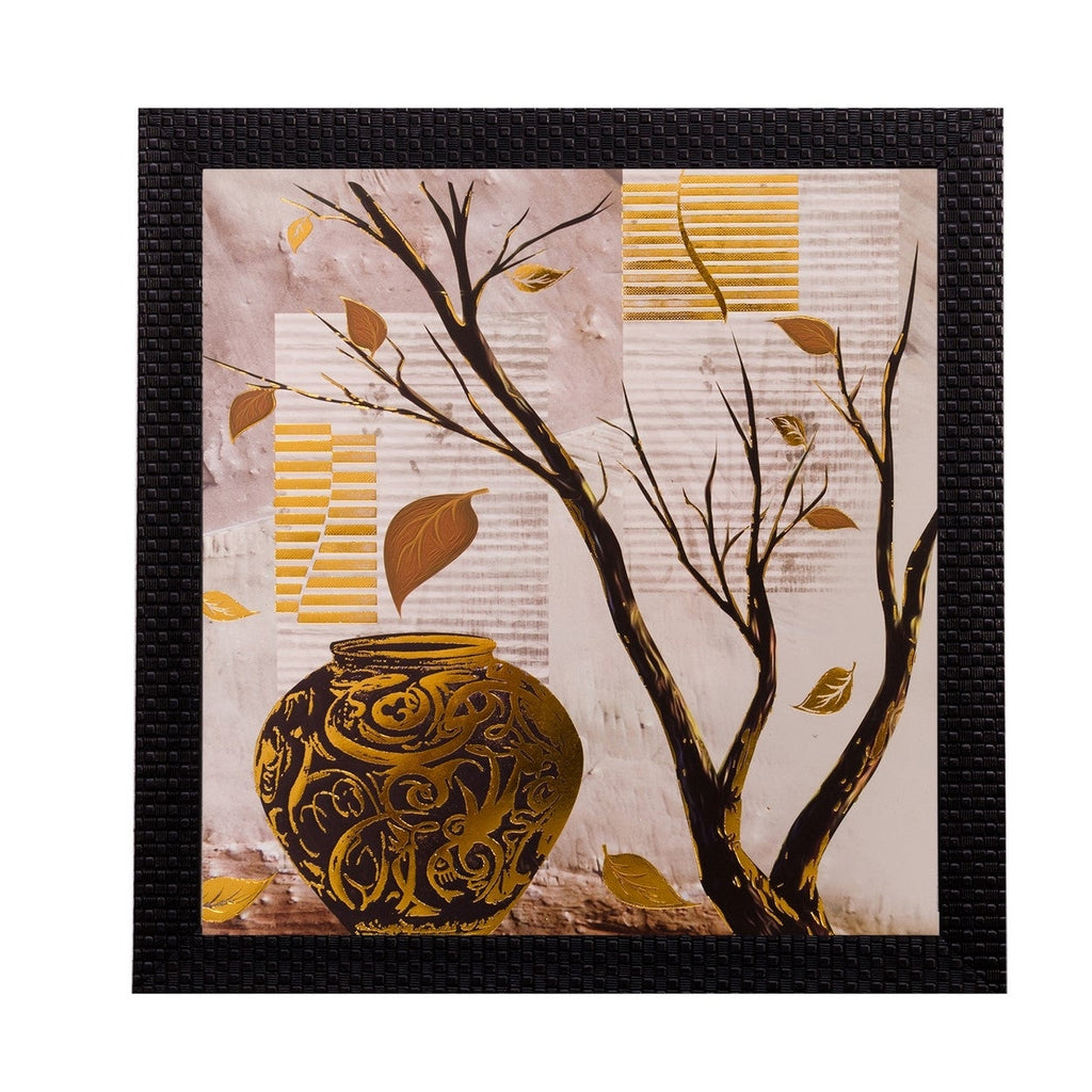 Floral Pot Matt Textured UV Art Painting Kafalo