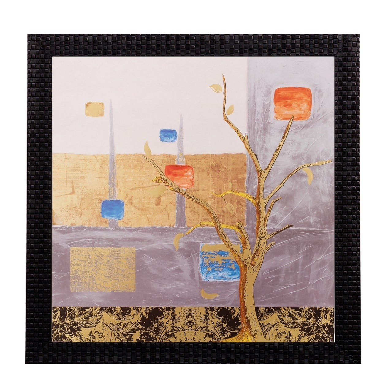 Abstract Tree Matt Textured UV Art Painting Kafalo