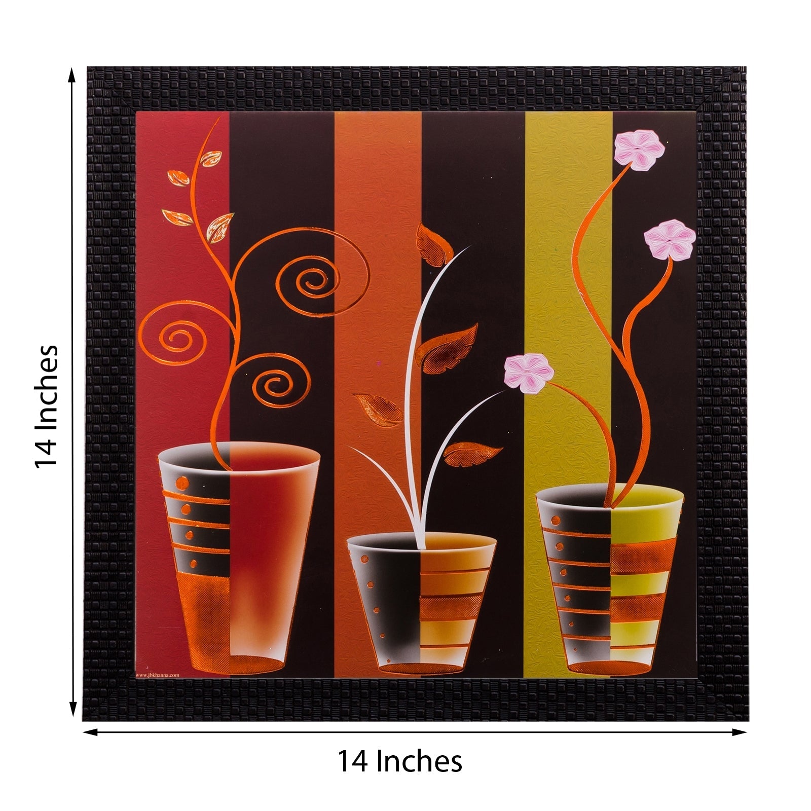 Botanical Matt Textured UV Art Painting Kafalo