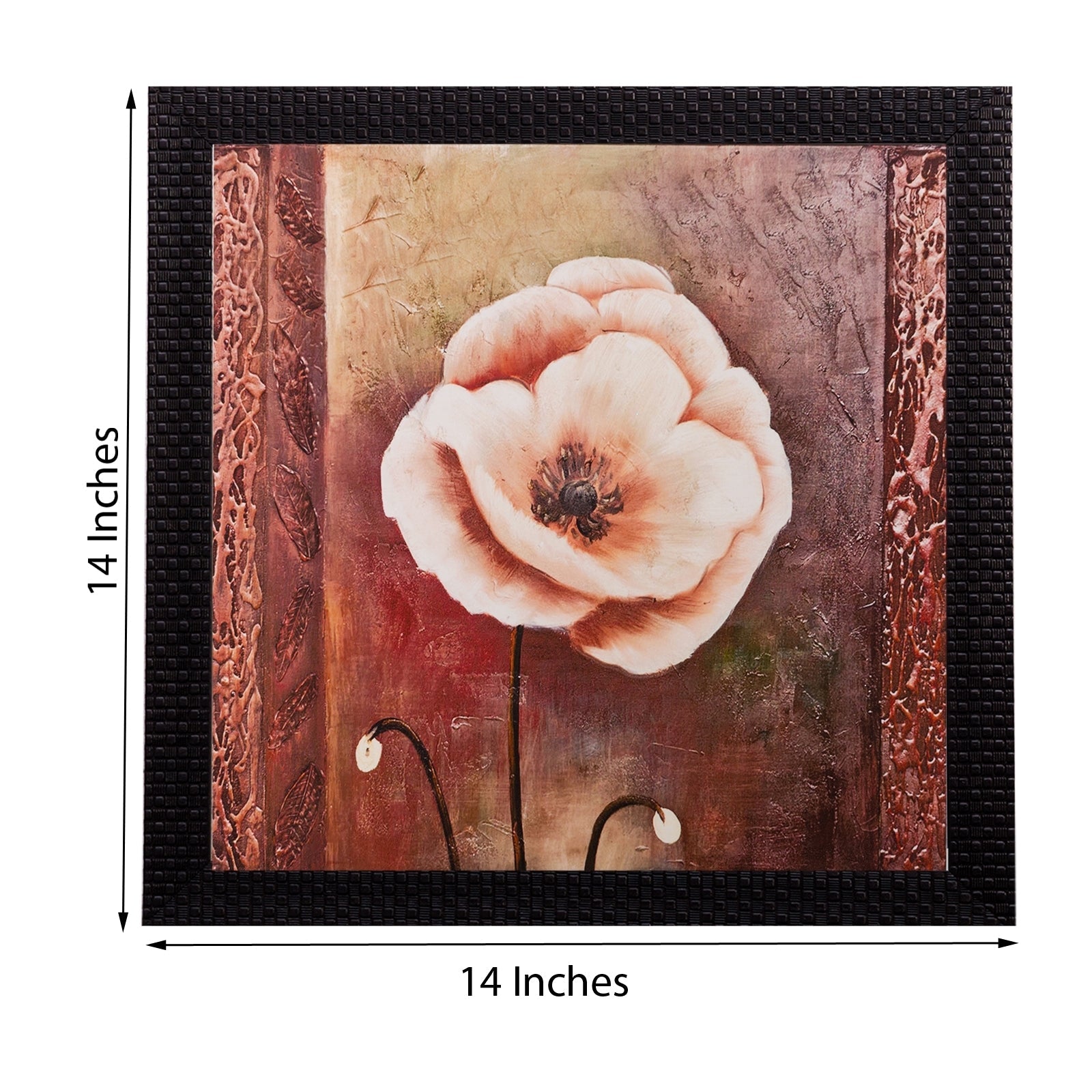 Floral Matt Textured UV Art Painting Kafalo