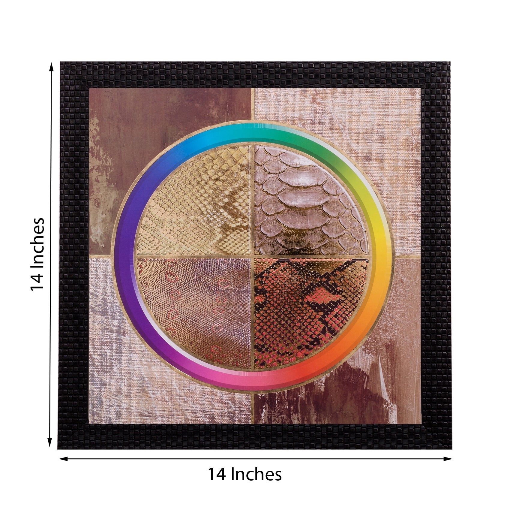 Abstract Matt Textured UV Art Painting Kafalo