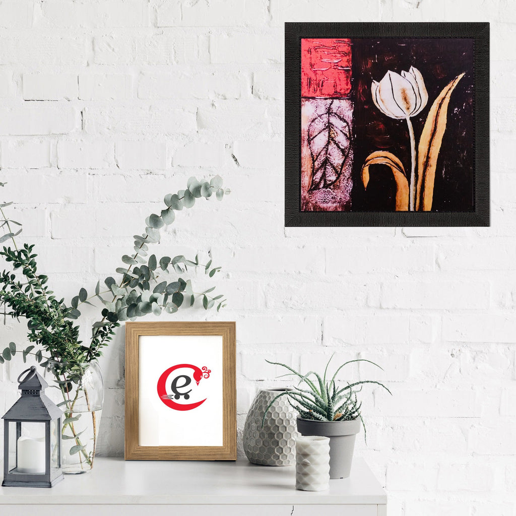 Floral Matt Textured UV Art Painting Kafalo