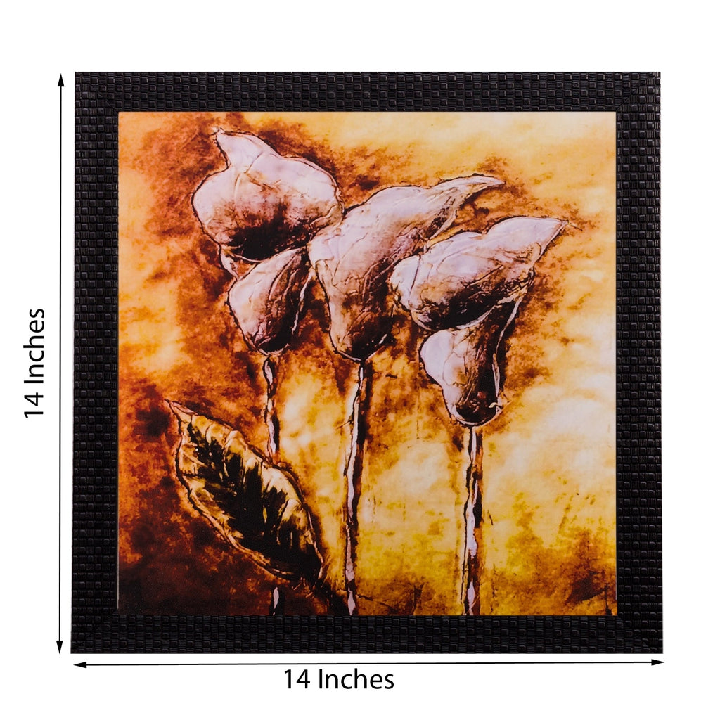 Floral Matt Textured UV Art Painting Kafalo