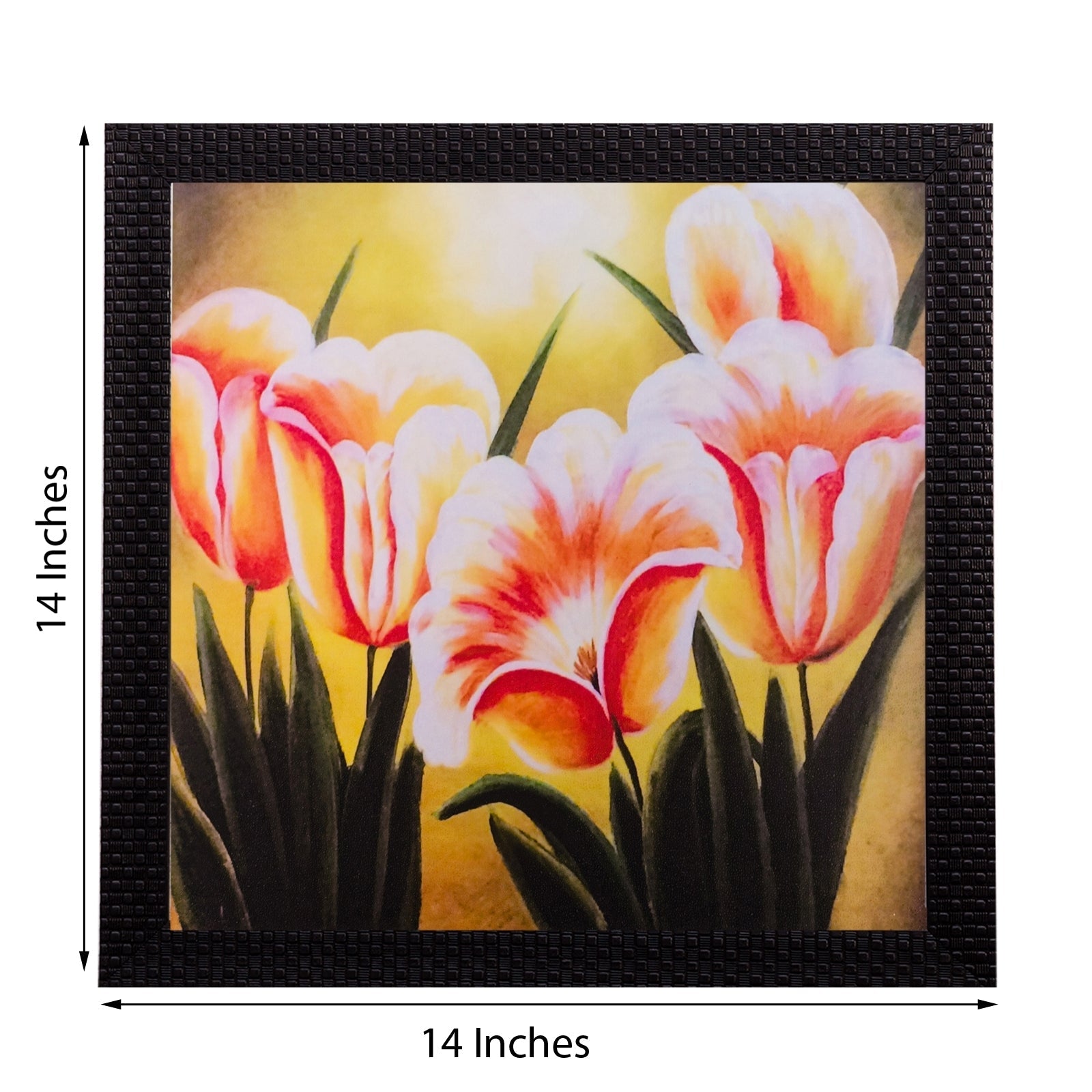 Floral Matt Textured UV Art Painting Kafalo