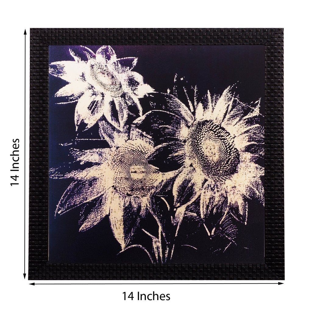 Floral Matt Textured UV Art Painting Kafalo