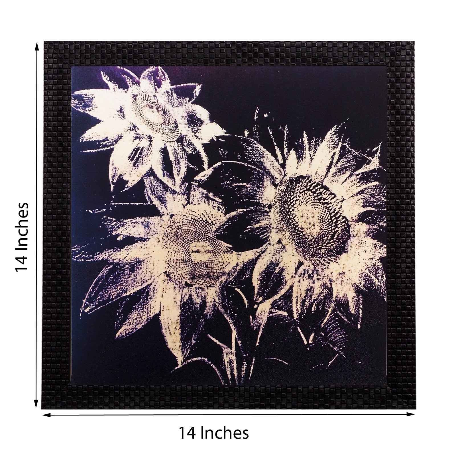 Floral Matt Textured UV Art Painting Kafalo
