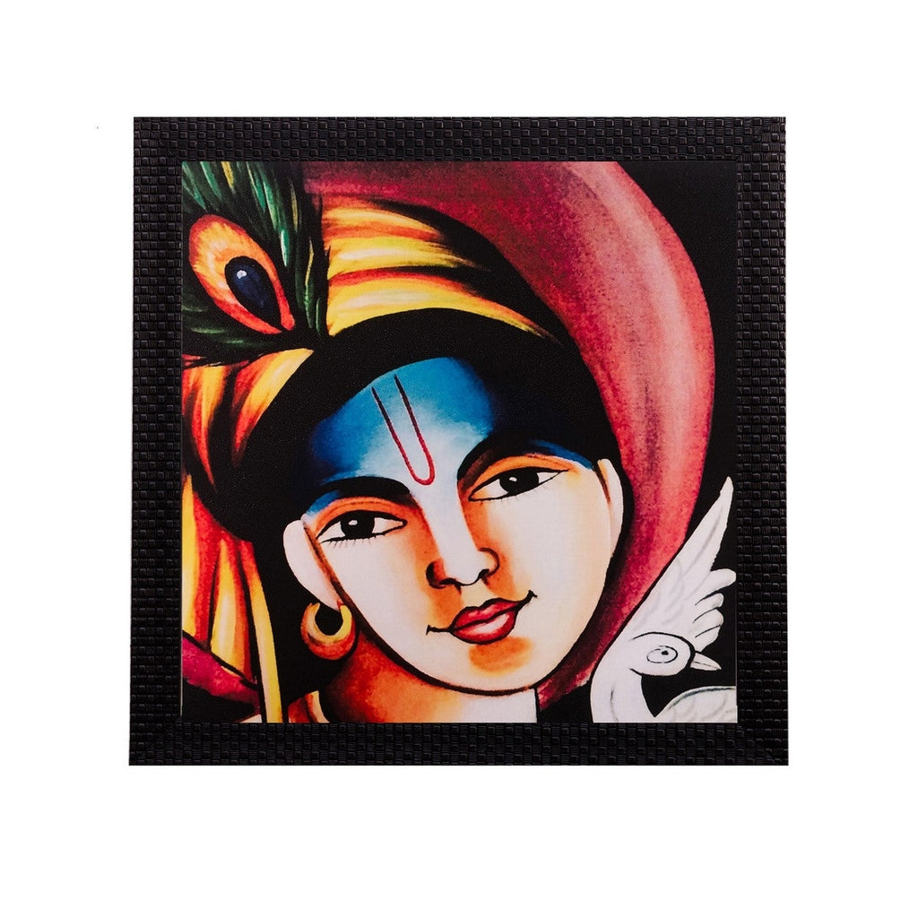 Krishna Matt Textured UV Art Painting Kafalo