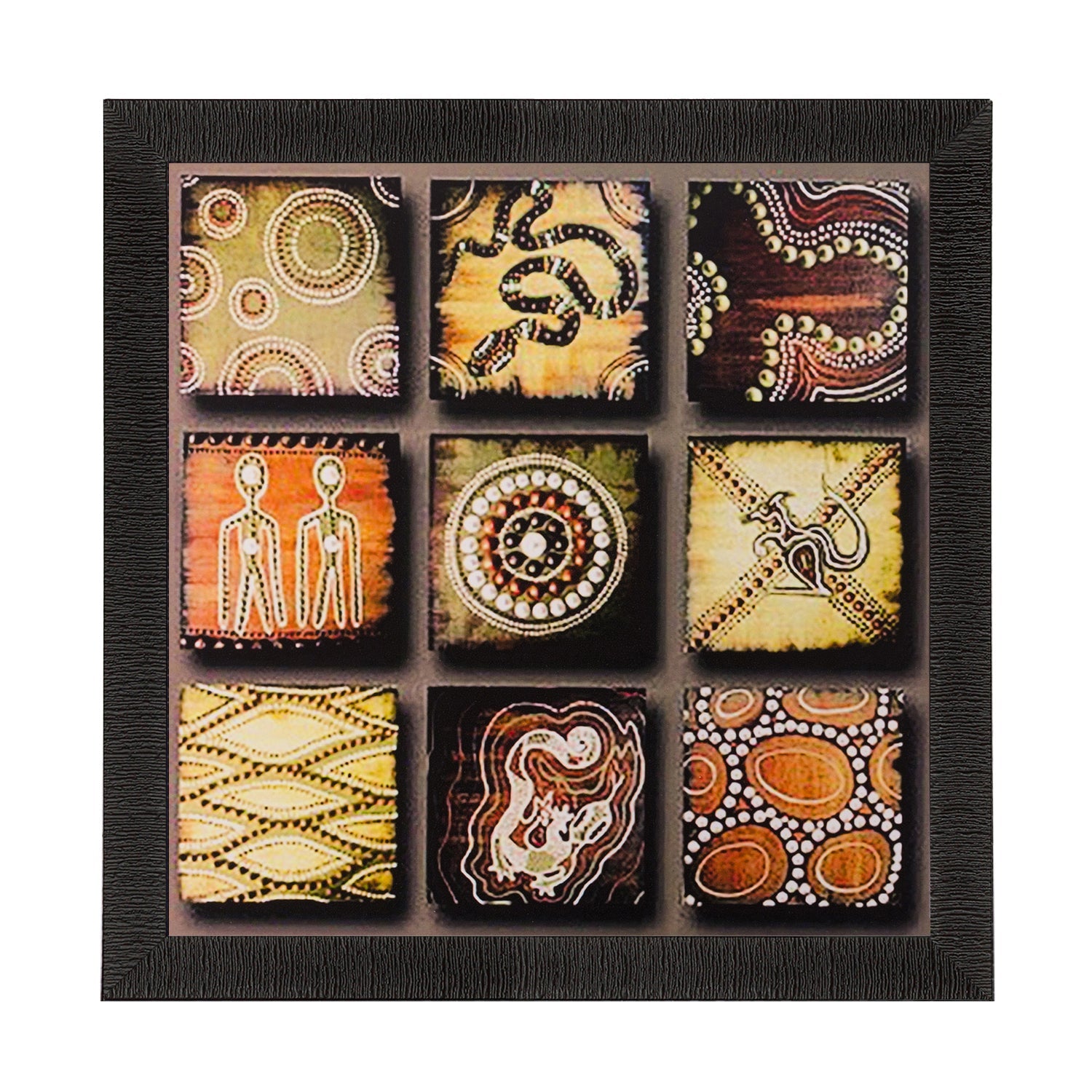 Abstract Matt Textured UV Art Painting Kafalo