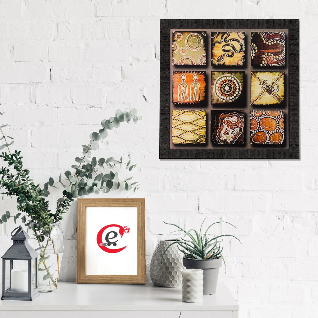Abstract Matt Textured UV Art Painting Kafalo