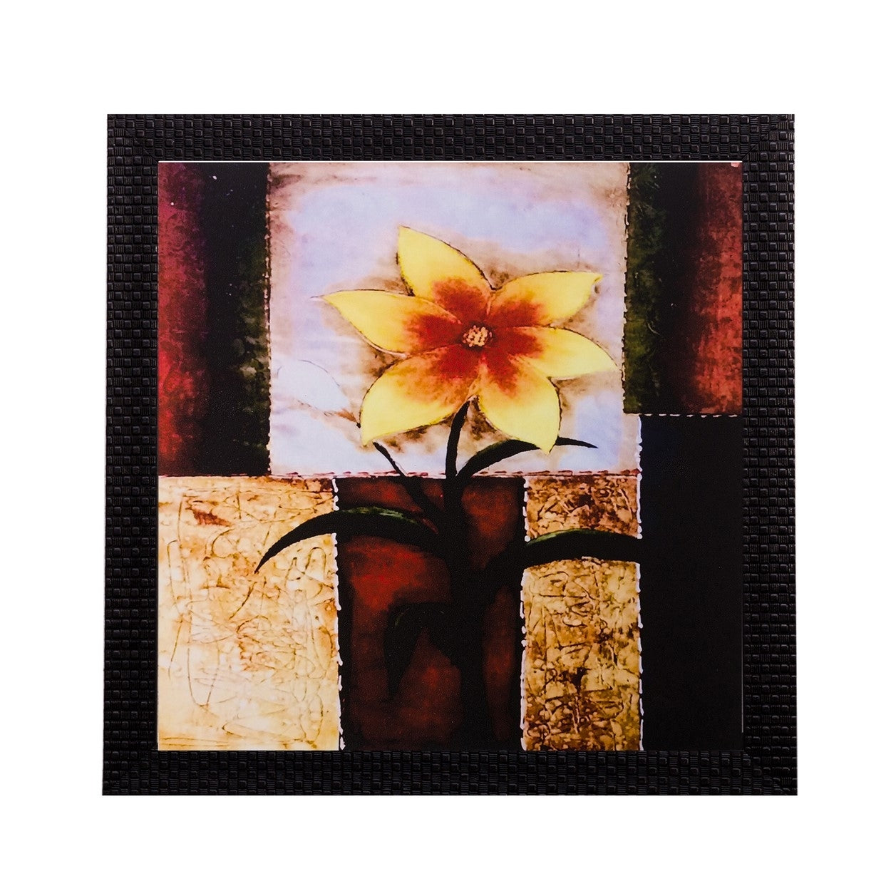 Floral Matt Textured UV Art Painting Kafalo